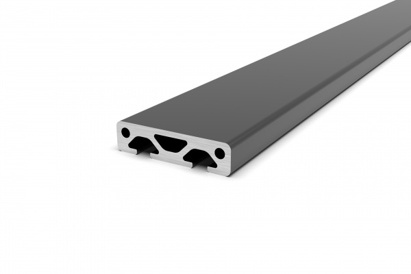 Aluminum profile 40x10 groove 5 I-type Black